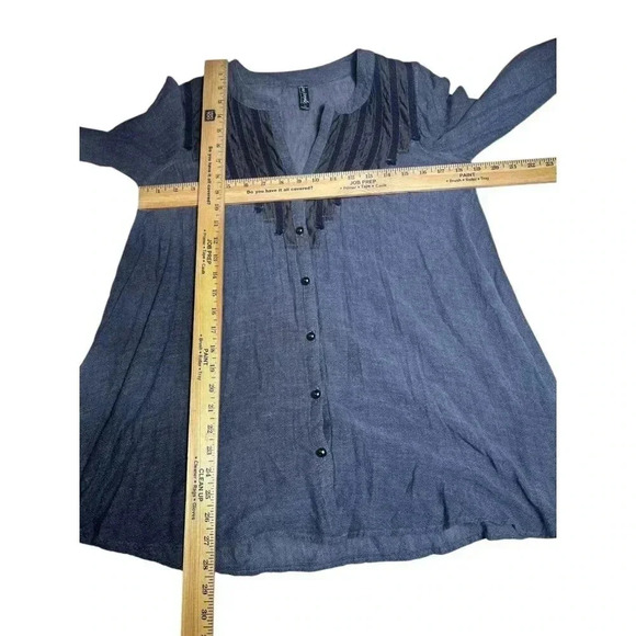 We The Free Button Down Tunic Size Small - Picture 7 of 13